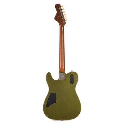 Castedosa Marianna Semi-Hollow Aged Cadillac Green Metallic/Natural Back & Sides w/TS Humbuckers
