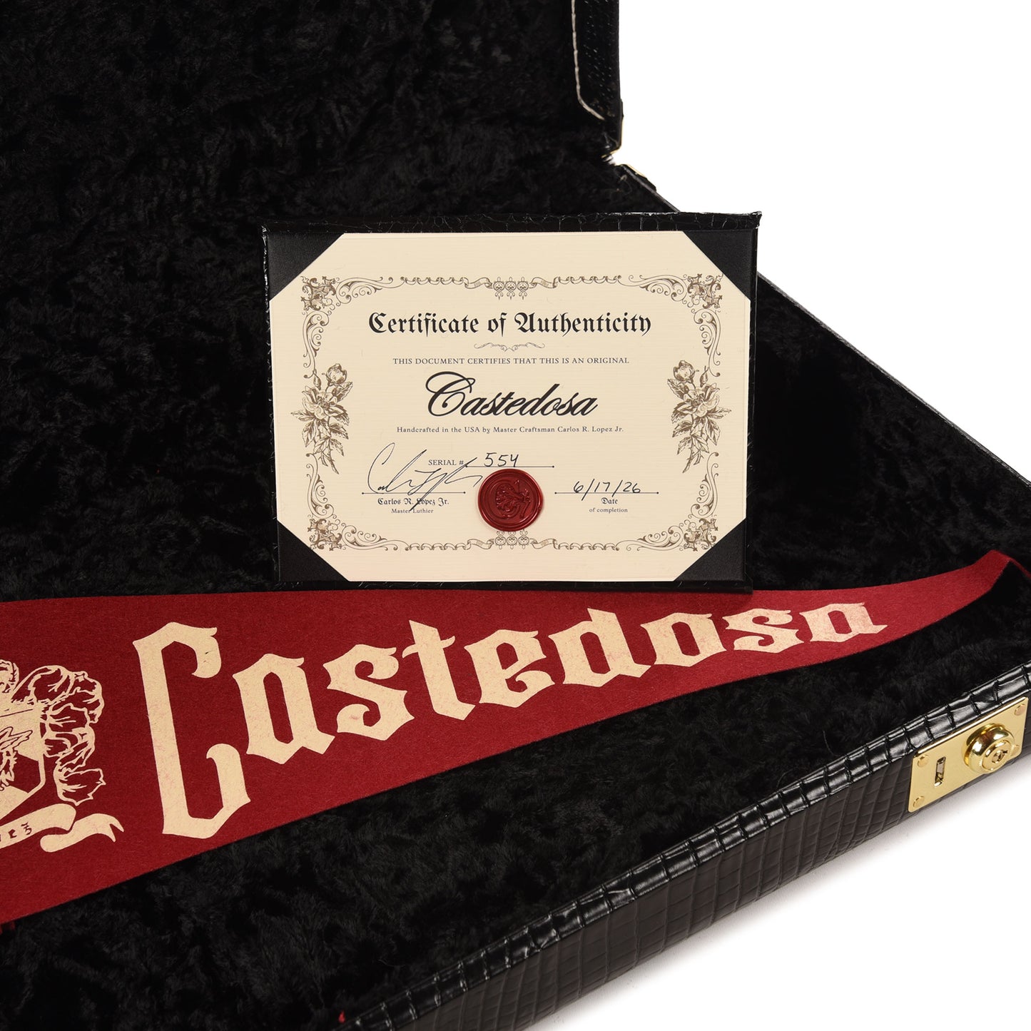 Castedosa Conchers Baritone Aged Burnt Marshmallow Burst Electric Guitars