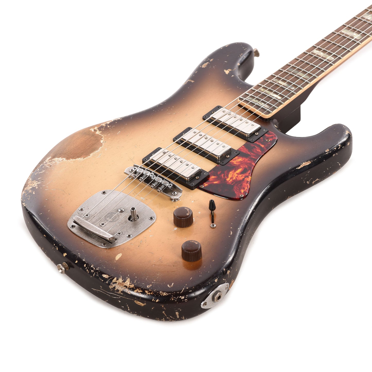Castedosa Conchers Baritone Aged Burnt Marshmallow Burst Electric Guitars