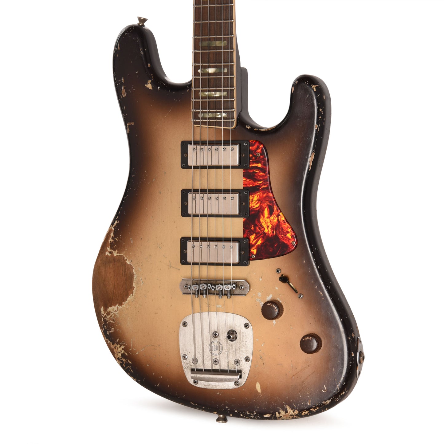 Castedosa Conchers Baritone Aged Burnt Marshmallow Burst Electric Guitars