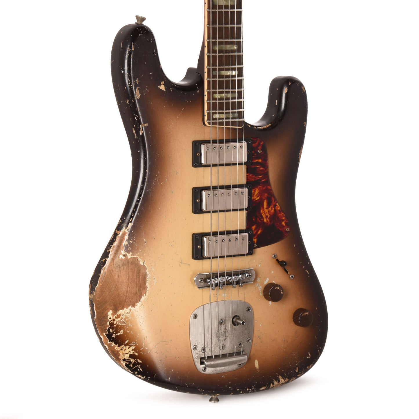 Castedosa Conchers Baritone Aged Burnt Marshmallow Burst Electric Guitars