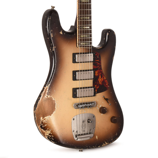 Castedosa Conchers Baritone Aged Burnt Marshmallow Burst Electric Guitars