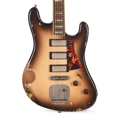 Castedosa Conchers Baritone Aged Burnt Marshmallow Burst Electric Guitars