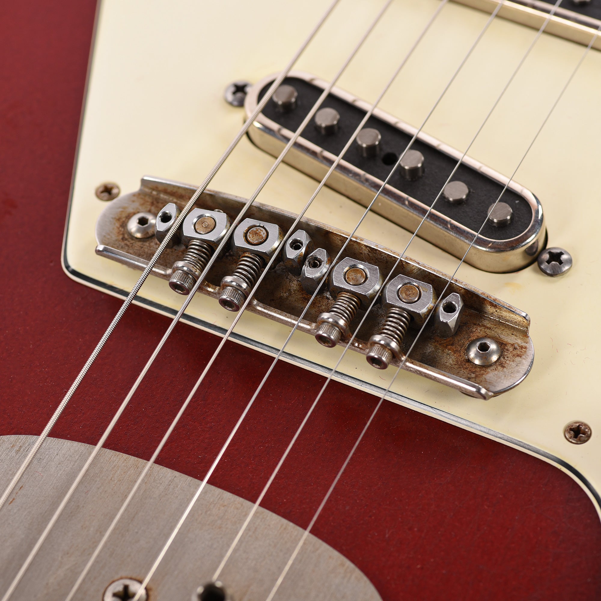 Castedosa El Halcón Standard Aged Candy Apple Red Electric Guitars