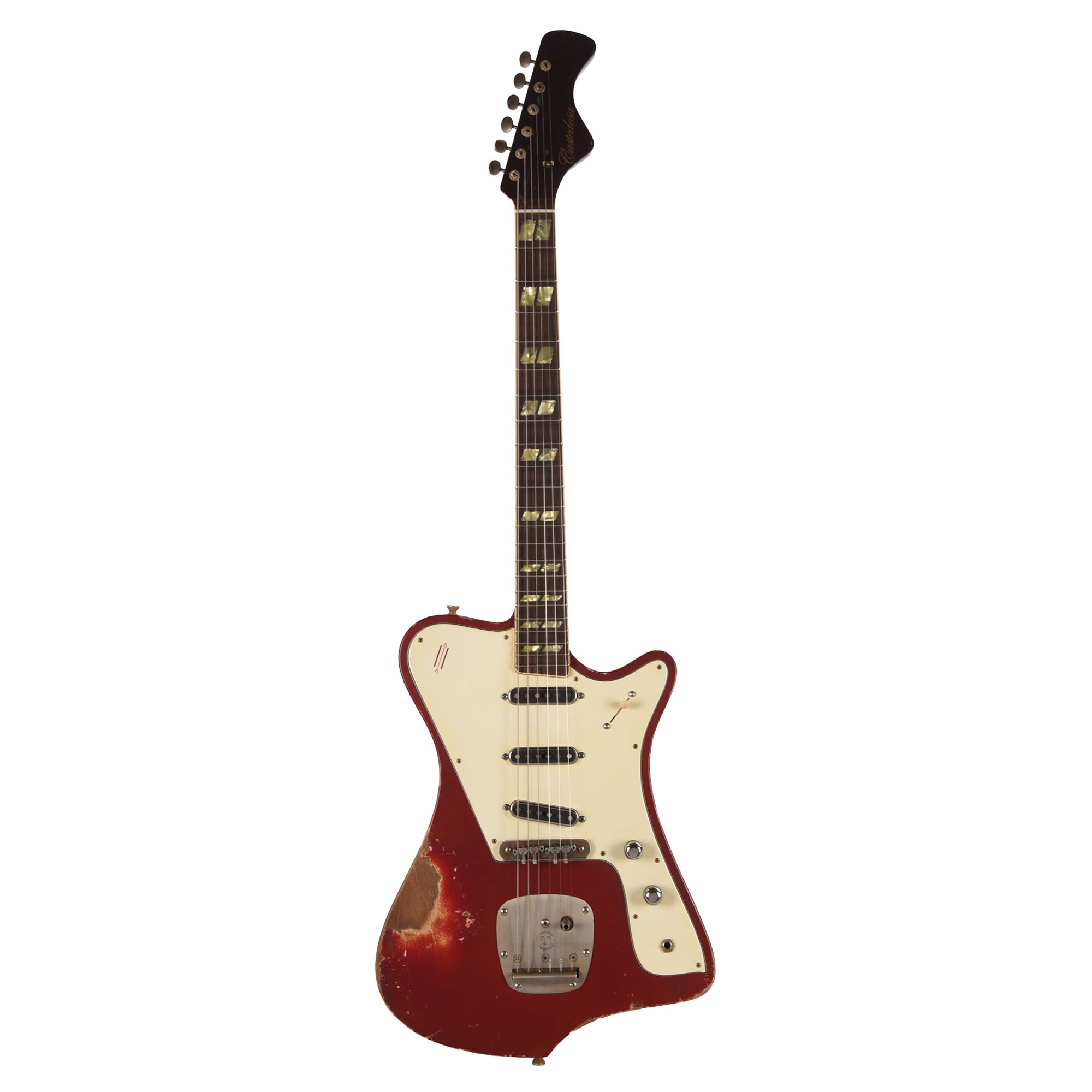 Castedosa El Halcón Standard Aged Candy Apple Red Electric Guitars