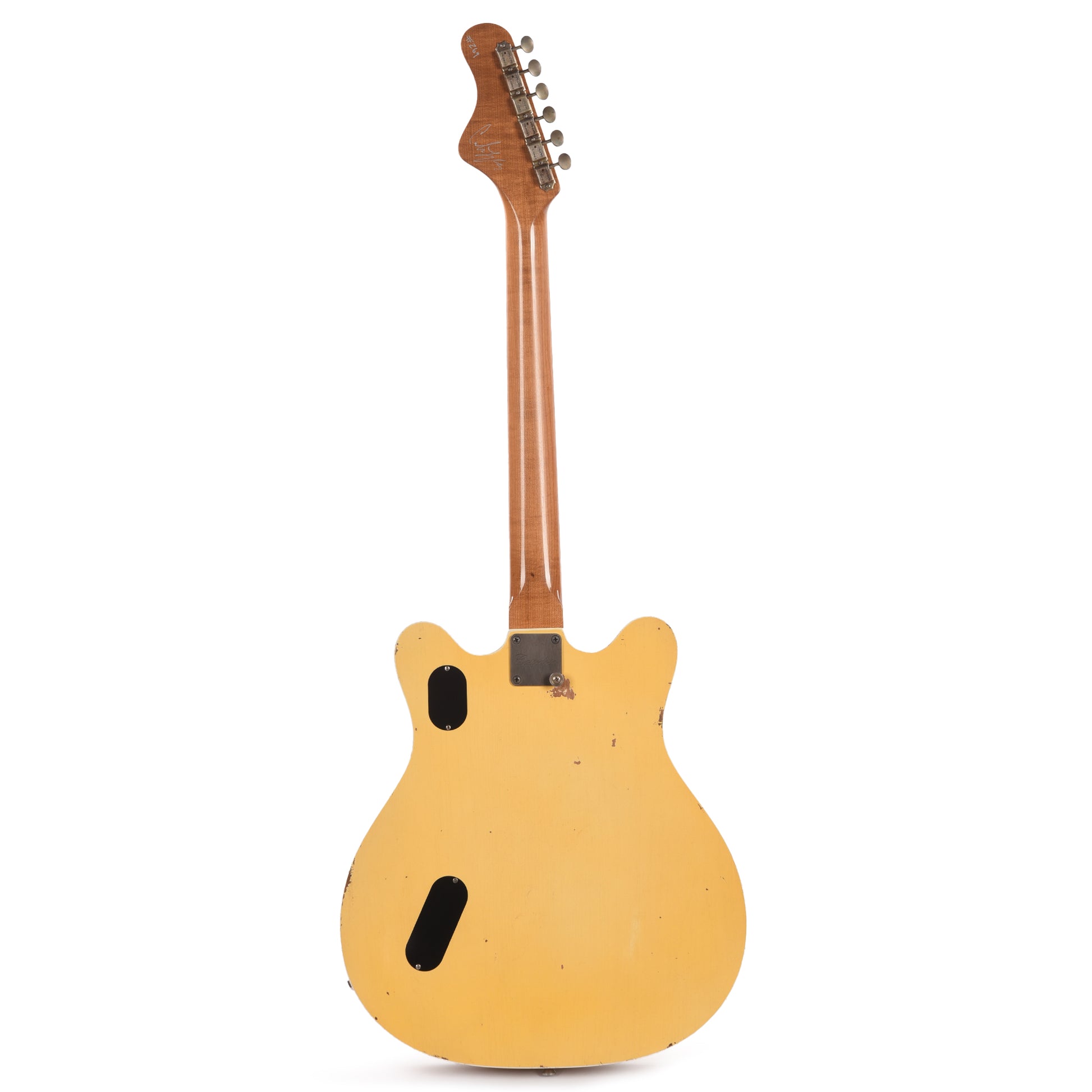 Castedosa 3511 Lobo Aged Burnt Marshmallow w/TS Humbuckers & Matching Headstock Electric Guitars / Semi-Hollow