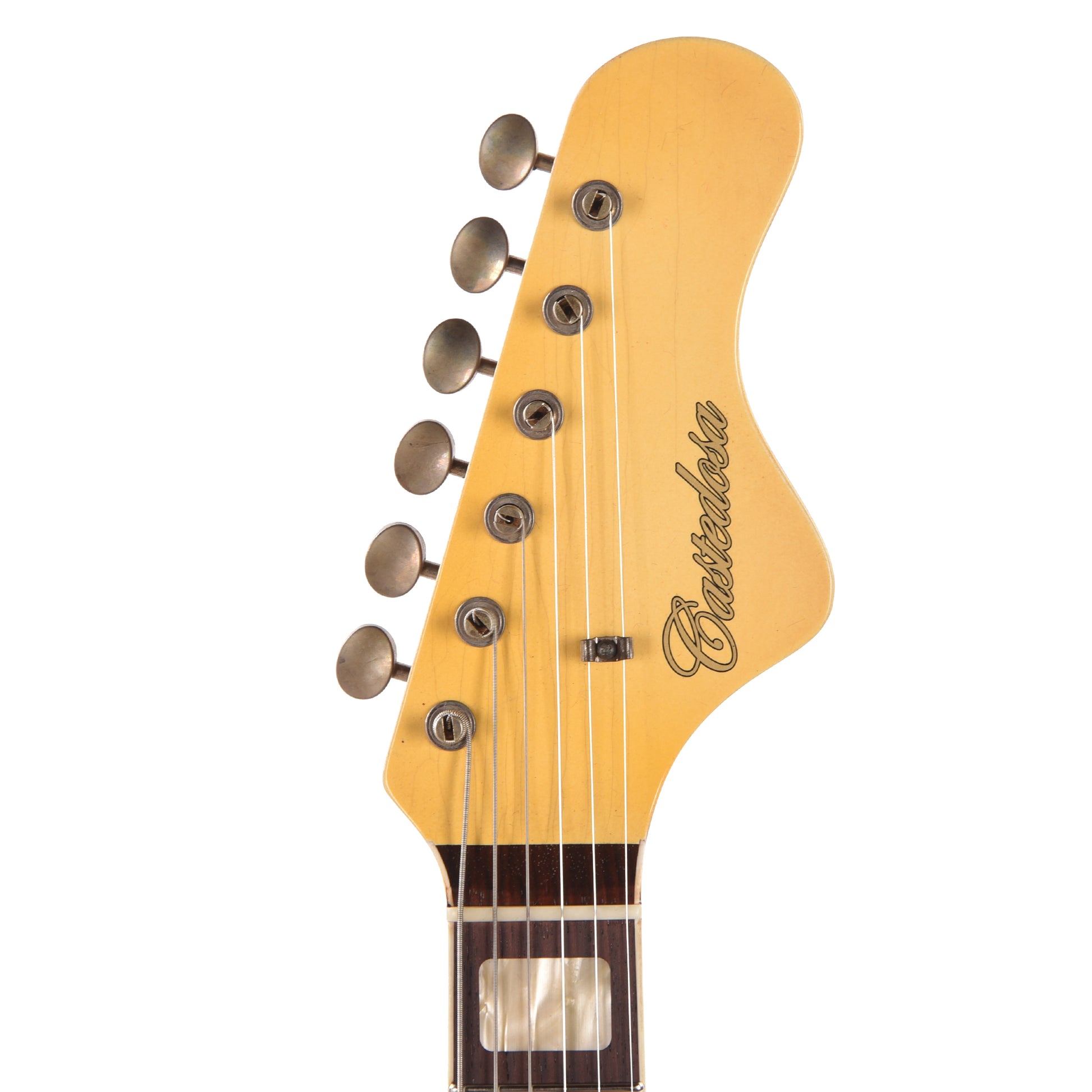Castedosa 3511 Lobo Aged Burnt Marshmallow w/TS Humbuckers & Matching Headstock Electric Guitars / Semi-Hollow