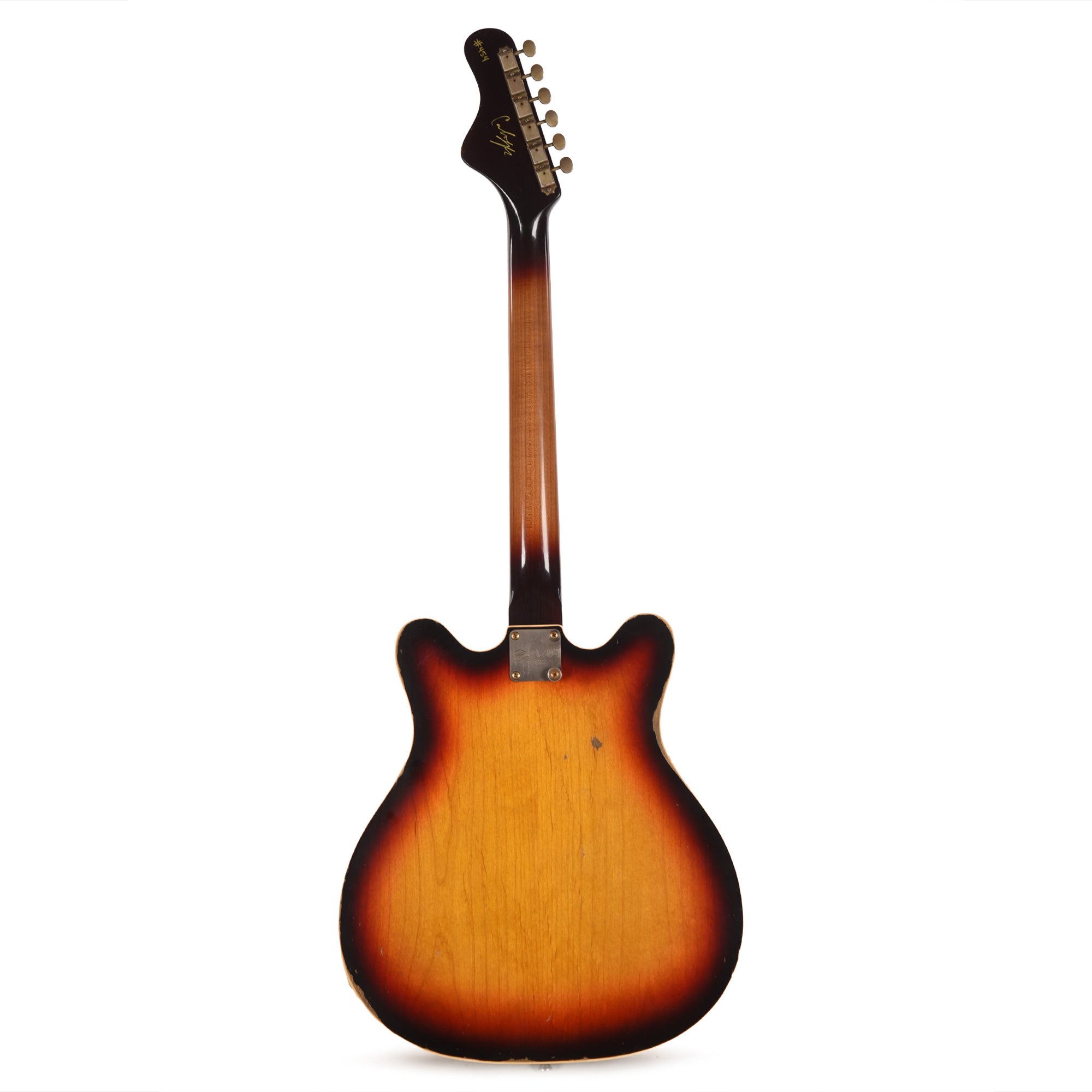 Castedosa 3511 Lobo Semi-Hollow Aged 3-Tone Sunburst w/TS Humbuckers Electric Guitars / Semi-Hollow