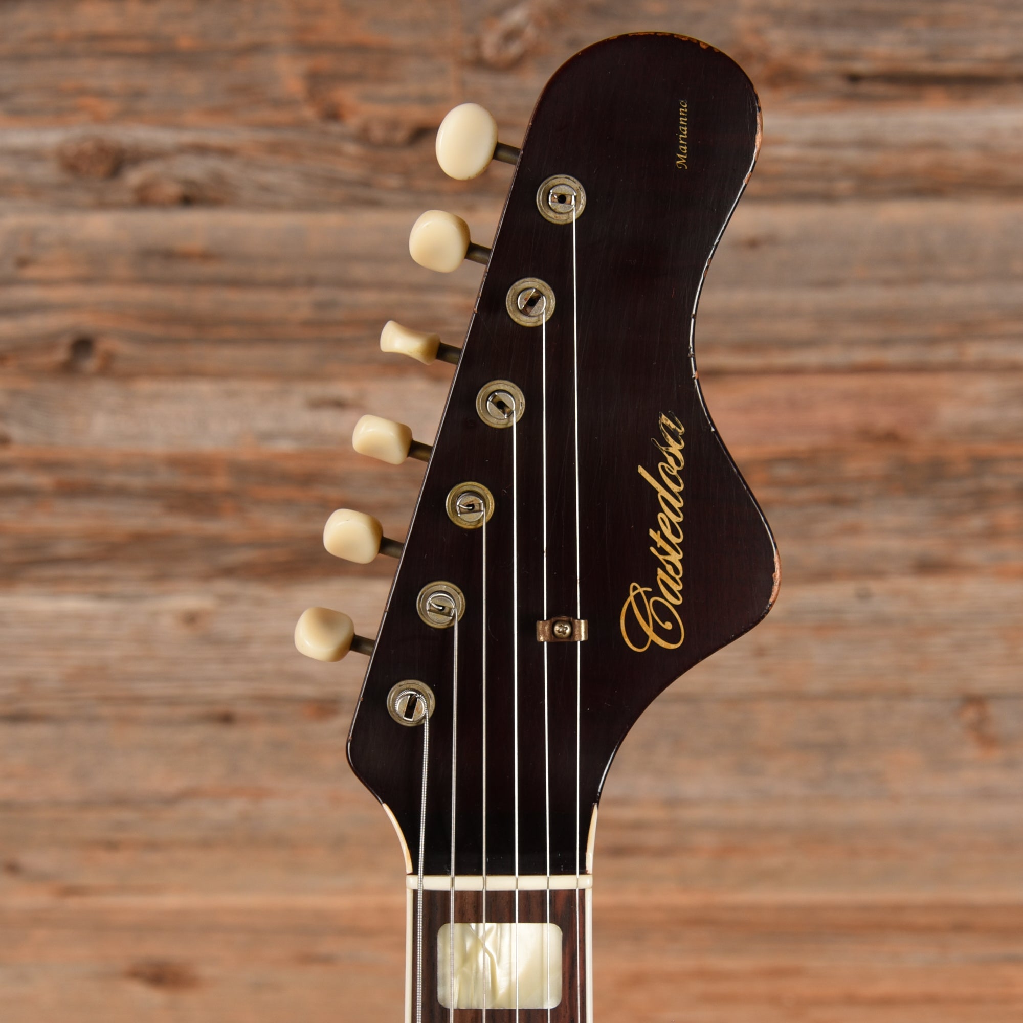 Castedosa Marianna Semi-Hollow Aged Sonic Blue 2023 Electric Guitars / Semi-Hollow