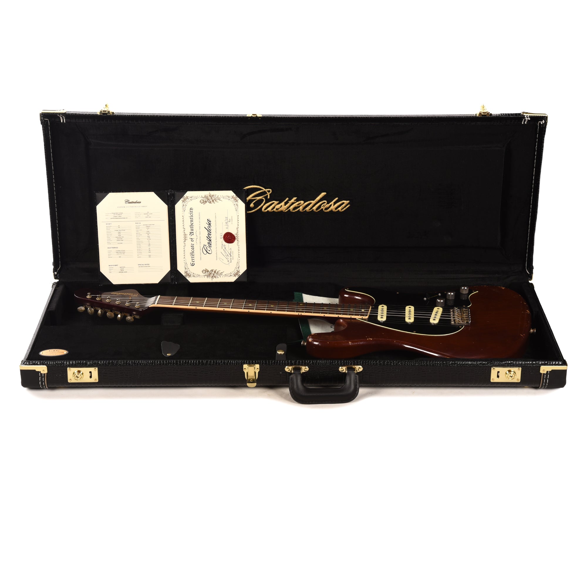 Castedosa ABI Aged Mocha w/Abigail Ybarra Pickups Electric Guitars / Solid Body