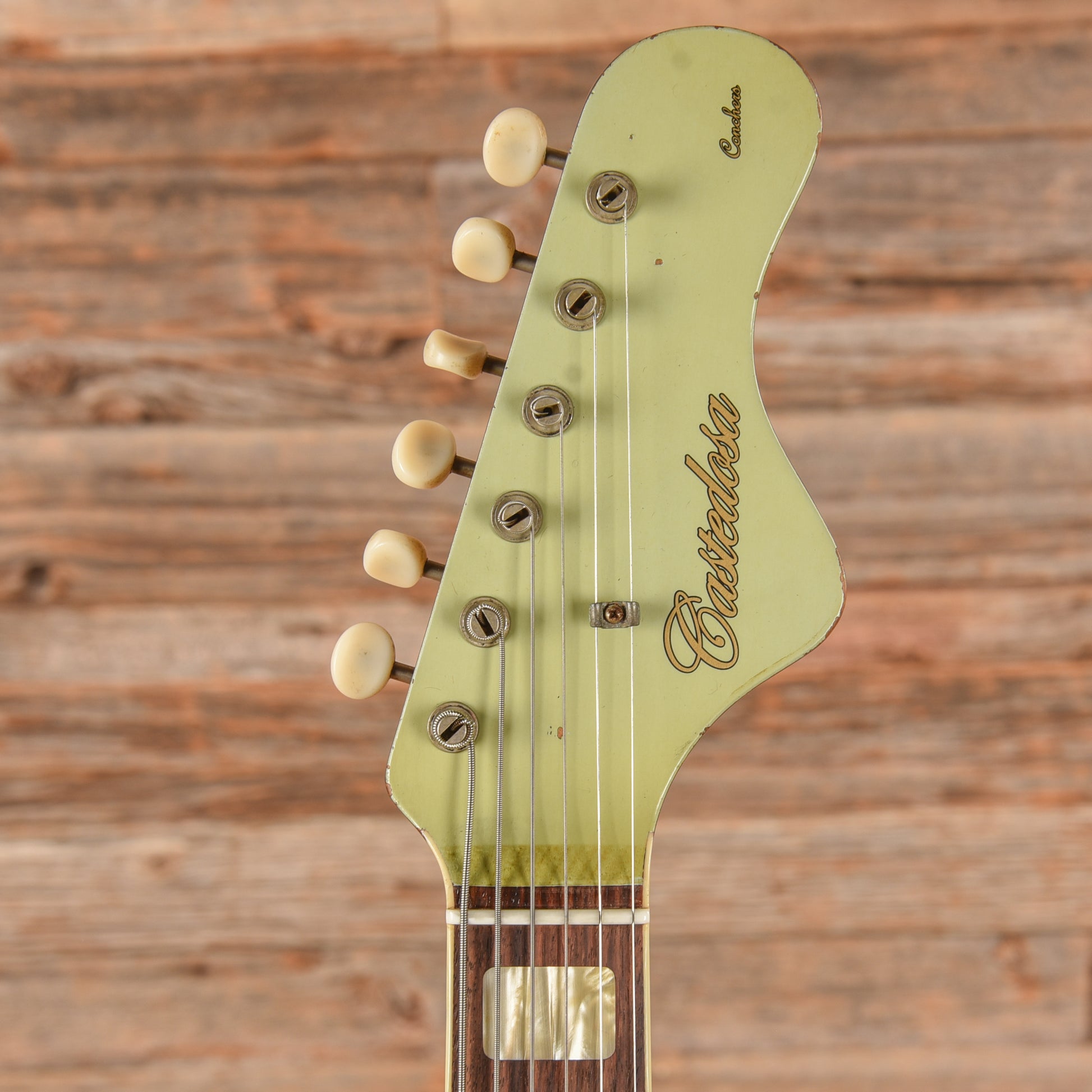 Castedosa Conchers Baritone Aged Sonic Blue Electric Guitars / Solid Body