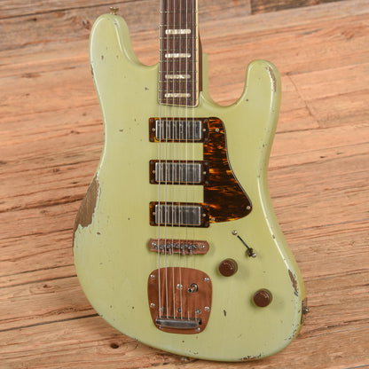 Castedosa Conchers Baritone Aged Sonic Blue Electric Guitars / Solid Body