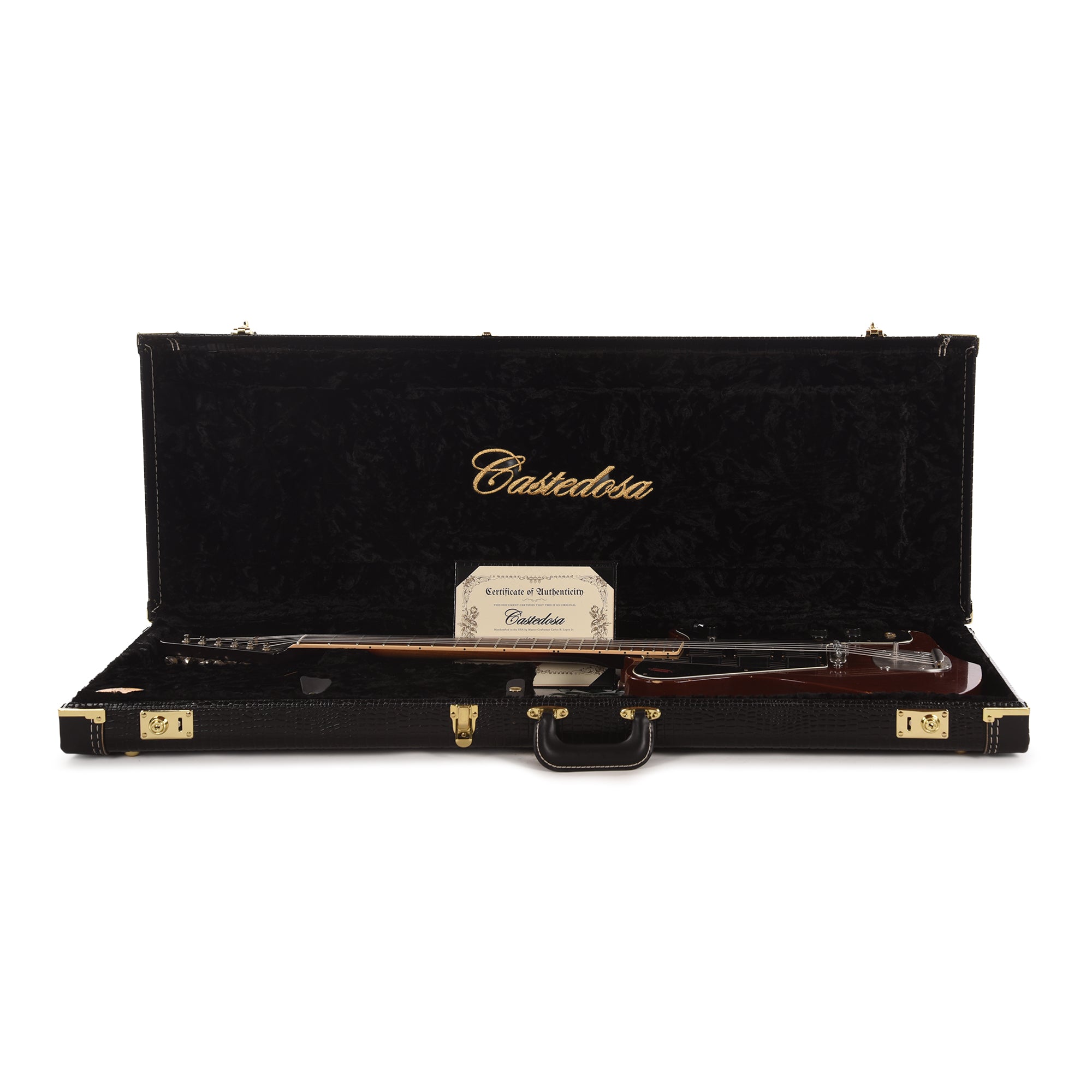 Castedosa El Halcón Baritone Aged Mocha w/TS JM PIckups Electric Guitars / Solid Body