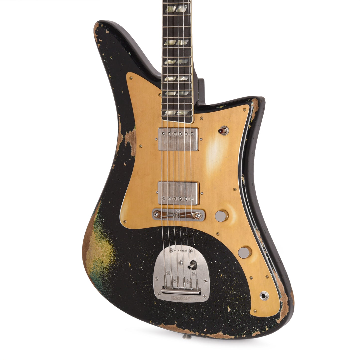 Castedosa Maravilla L-84 Standard Heavy Aged Black Over Surf Burst Electric Guitars / Solid Body