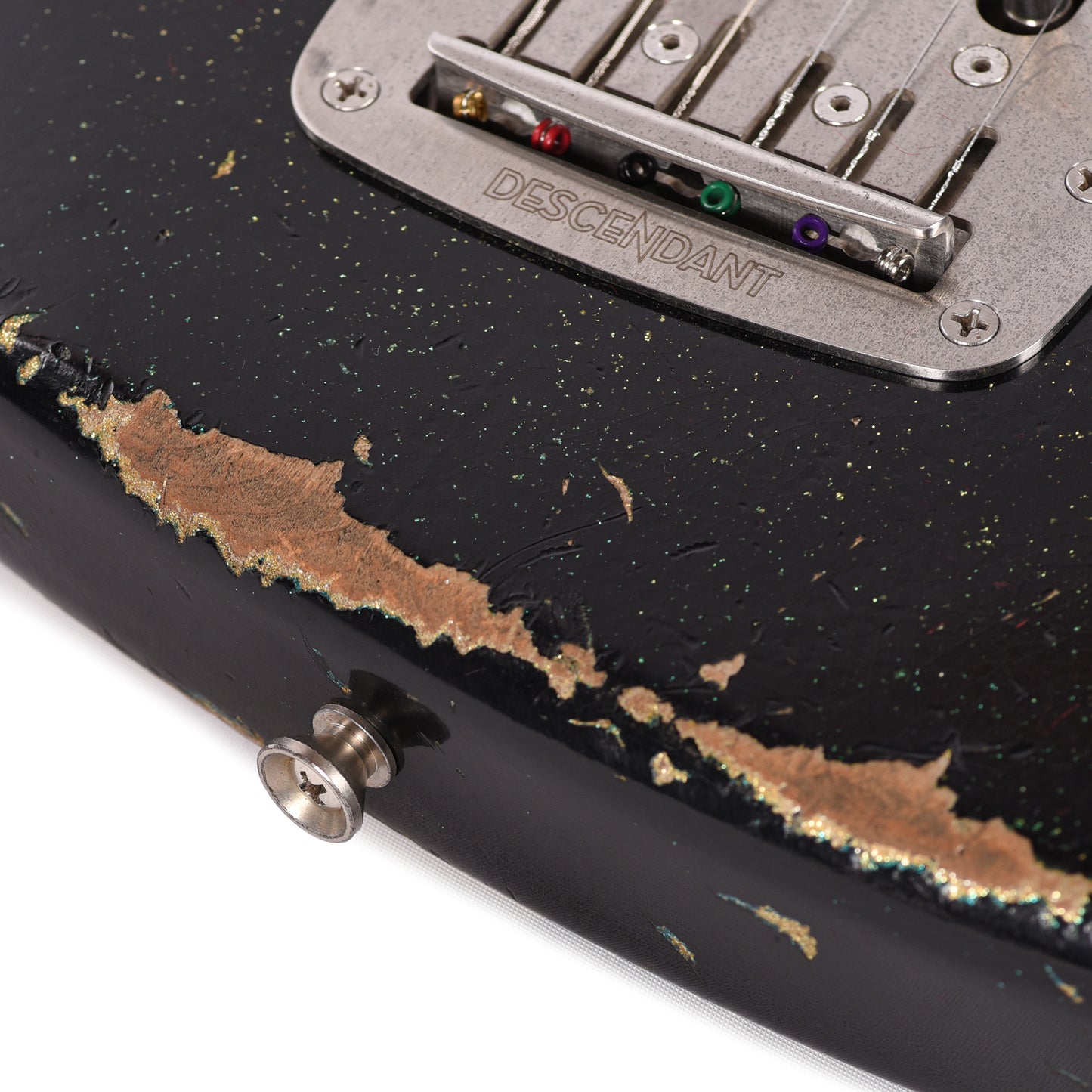 Castedosa Maravilla L-84 Standard Heavy Aged Black Over Surf Burst Electric Guitars / Solid Body