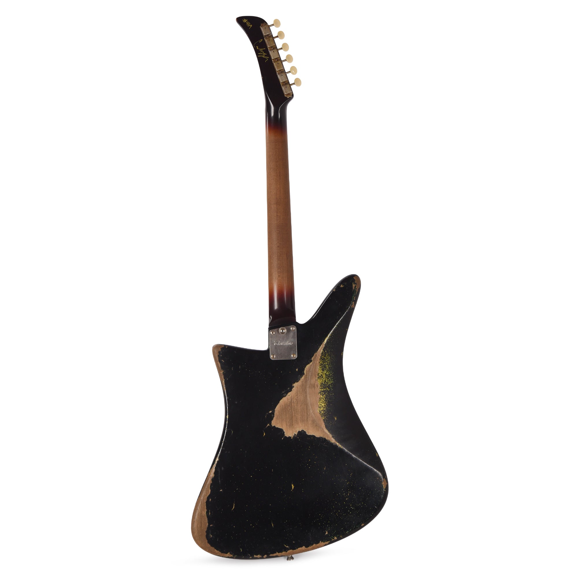 Castedosa Maravilla L-84 Standard Heavy Aged Black Over Surf Burst Electric Guitars / Solid Body