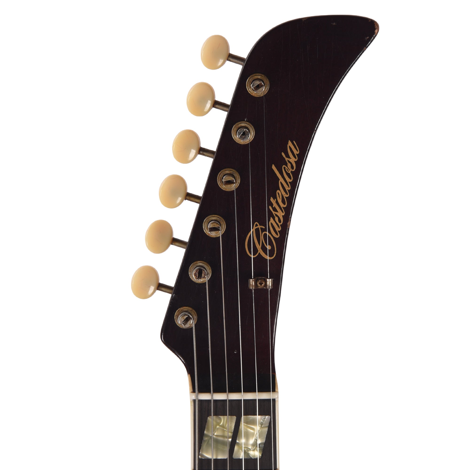 Castedosa Maravilla L-84 Standard Heavy Aged Black Over Surf Burst Electric Guitars / Solid Body