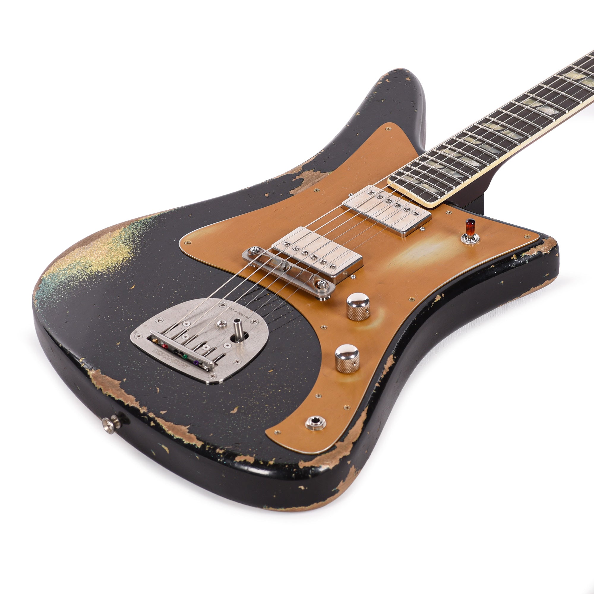 Castedosa Maravilla L-84 Standard Heavy Aged Black Over Surf Burst Electric Guitars / Solid Body
