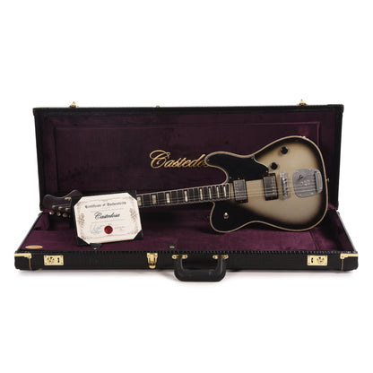 Castedosa Marianna Custom Aged Silverburst w/TS Humbuckers Electric Guitars / Solid Body