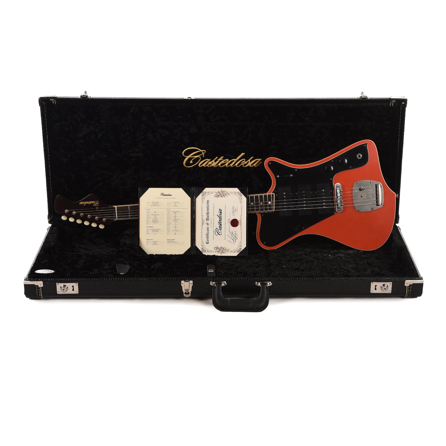 Castedosa The Halcón Baritone Light Aged Tahitian Coral Electric Guitars / Solid Body