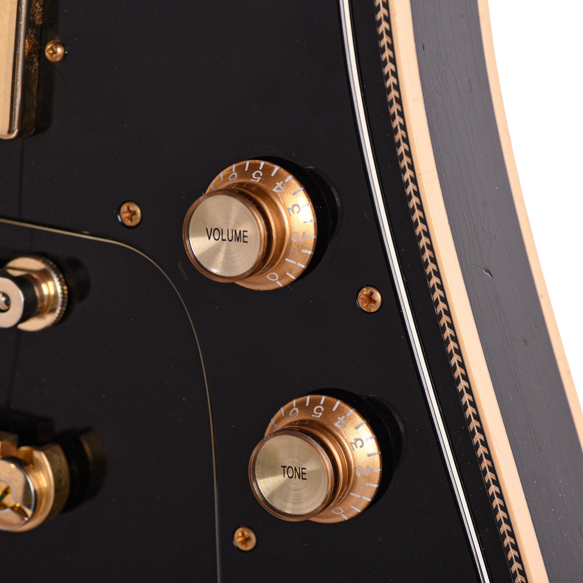 Castedosa The Halcón Custom Baritone Light Aged Lacquer Aged Black Electric Guitars / Solid Body