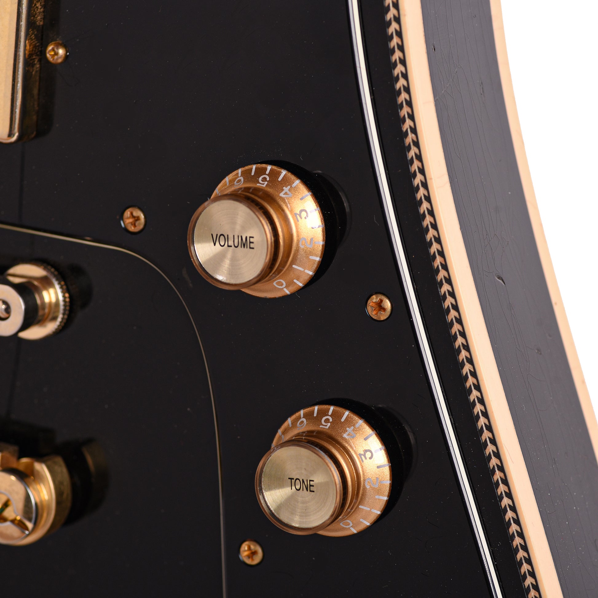 Castedosa The Halcón Custom Baritone Light Aged Lacquer Aged Black Electric Guitars / Solid Body