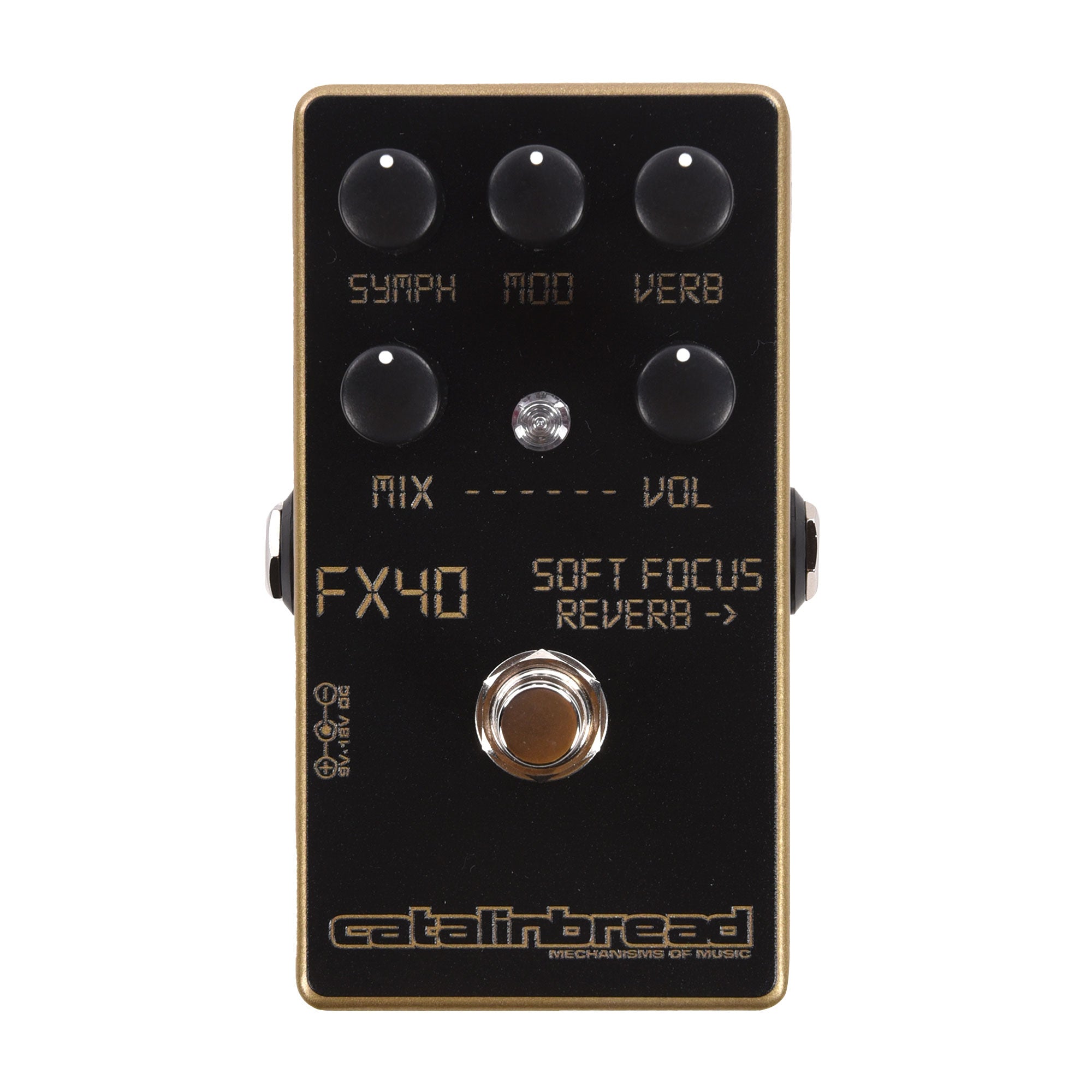 Catalinbread Special Edition FX40 Soft Focus Gold Shoegaze Reverb Pedal Effects and Pedals / Reverb