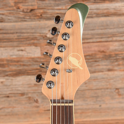 Cave & Canary Meteor Deluxe Olive Green 2023 Electric Guitars / Solid Body