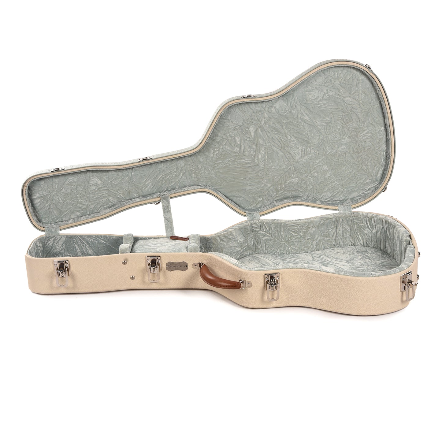 Cedar Creek Expression LI 2.31 Series Dreadnought Hardshell Case Wild Oat Milk/Faded Teal Accessories / Cases and Gig Bags / Guitar Cases