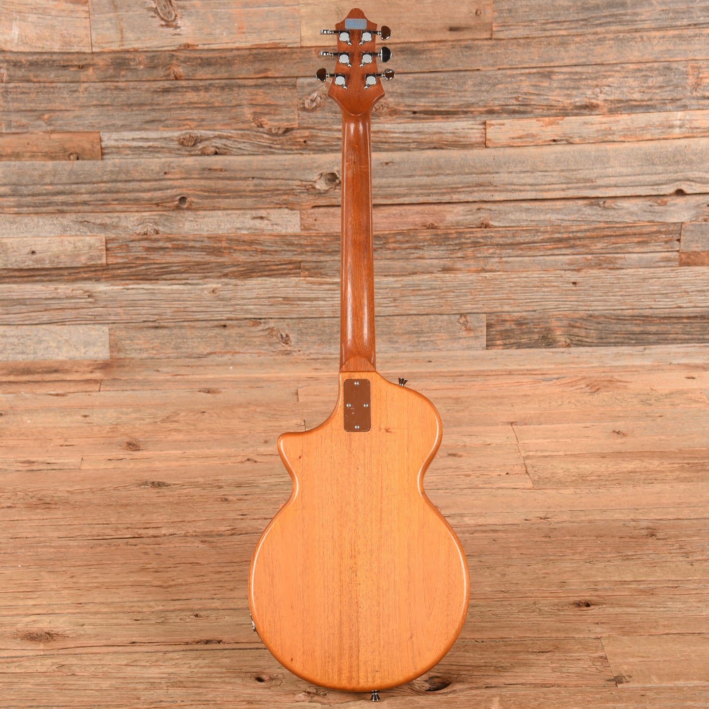 Chandler Lectraslide Resonator Guitar Natural Electric Guitars