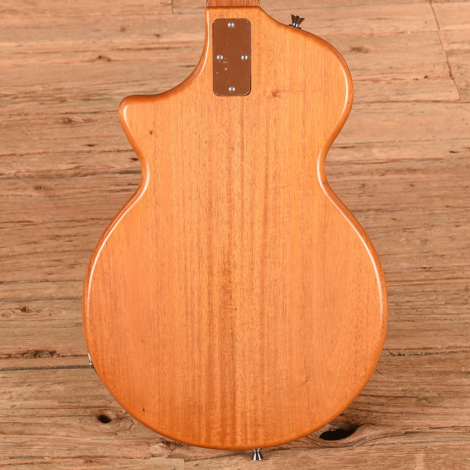 Chandler Lectraslide Resonator Guitar Natural Electric Guitars