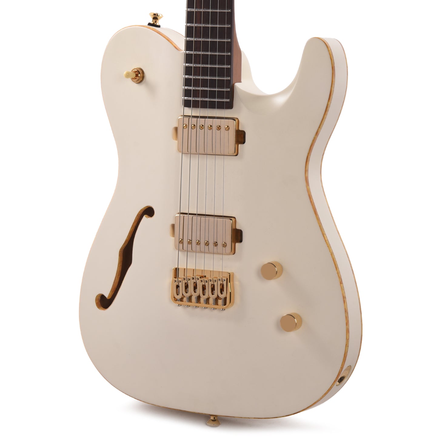 Chapman Chris Robertson Signature SAR63 Stone White Electric Guitars / Semi-Hollow