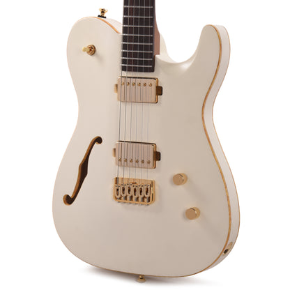 Chapman Chris Robertson Signature SAR63 Stone White Electric Guitars / Semi-Hollow