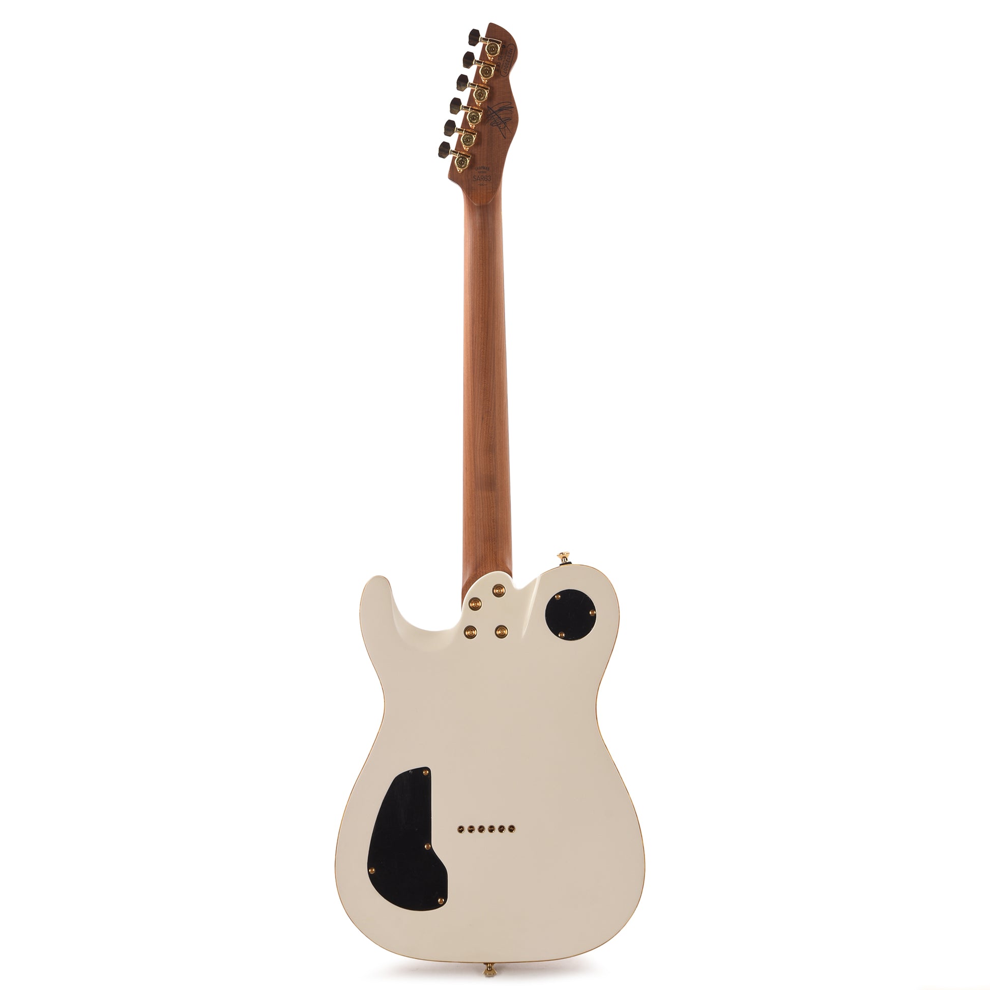 Chapman Chris Robertson Signature SAR63 Stone White Electric Guitars / Semi-Hollow
