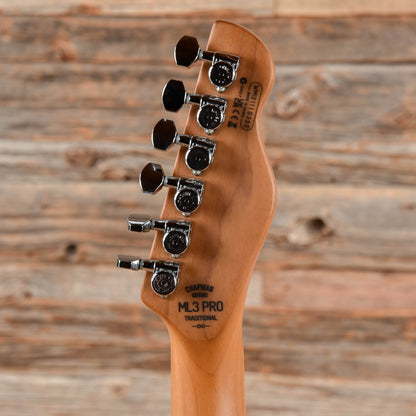 Chapman ML3 Pro Traditional Semi-Hollow Dark Blue Sparkle Electric Guitars / Semi-Hollow