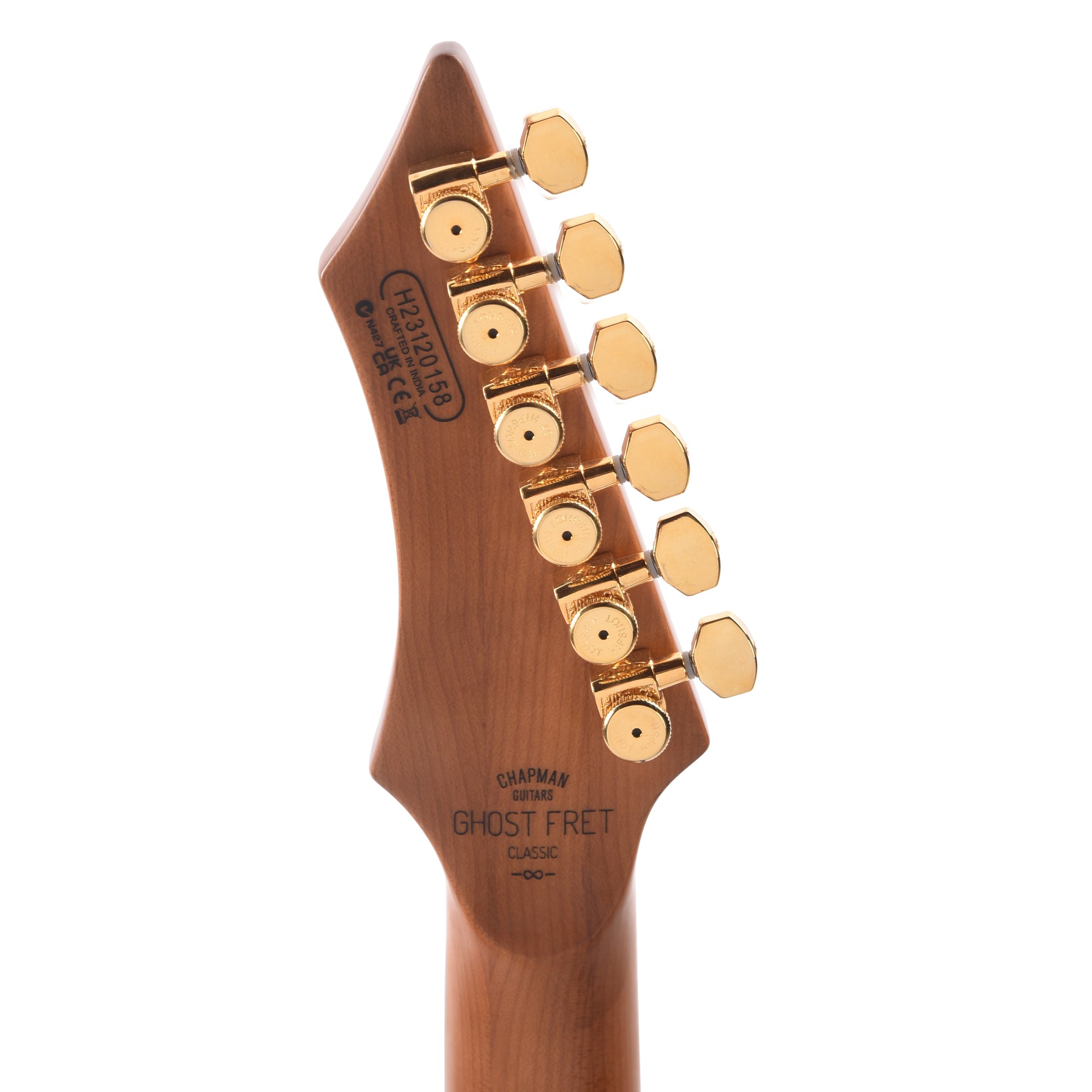 Chapman Ghost Fret Classic Manhattan Black Electric Guitars / Solid Body