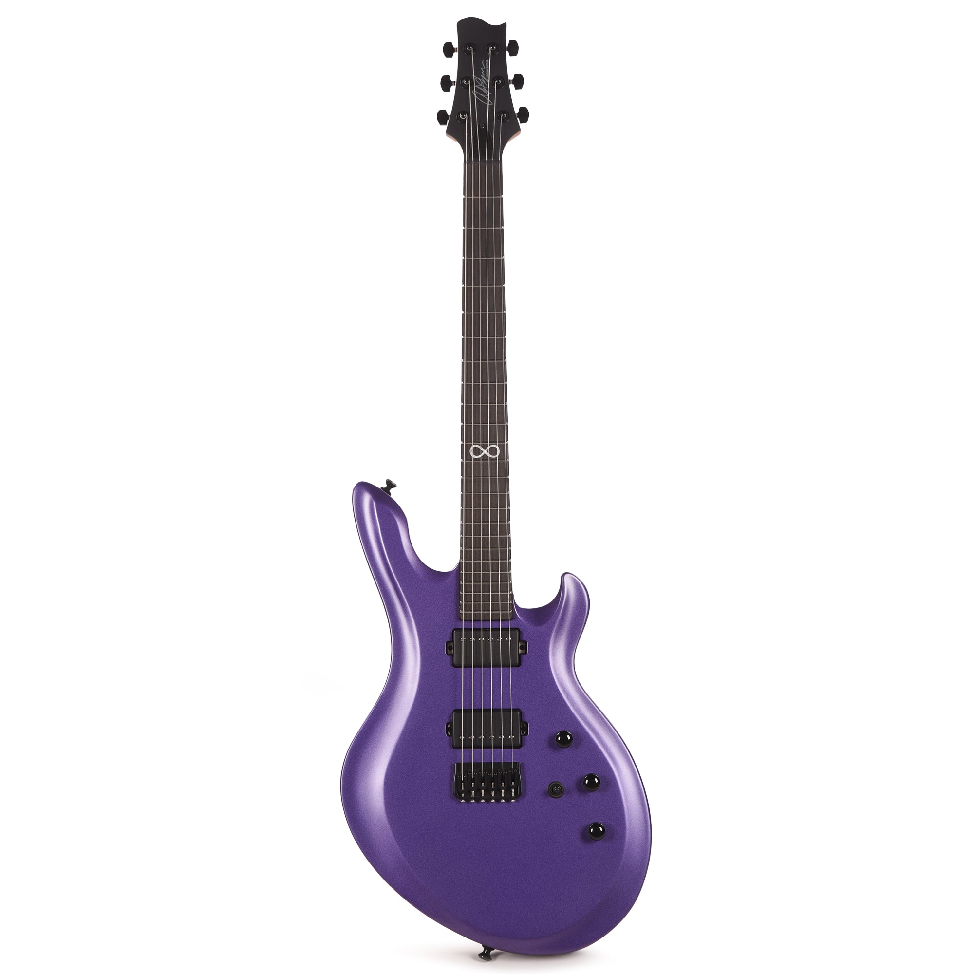 Chapman Guardian Cyber Purple Metallic Satin Electric Guitars / Solid Body
