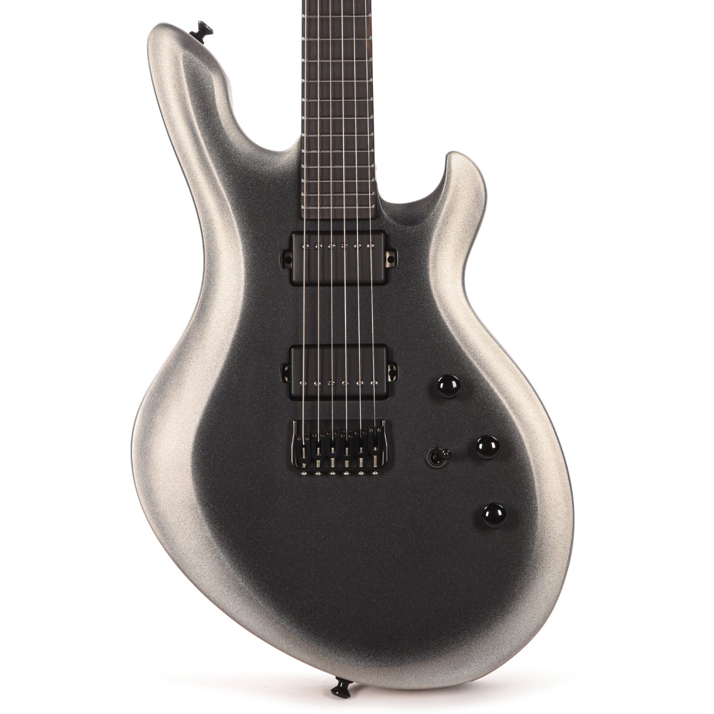 Chapman Guardian Cyber Silver Burst Metallic Satin Electric Guitars / Solid Body