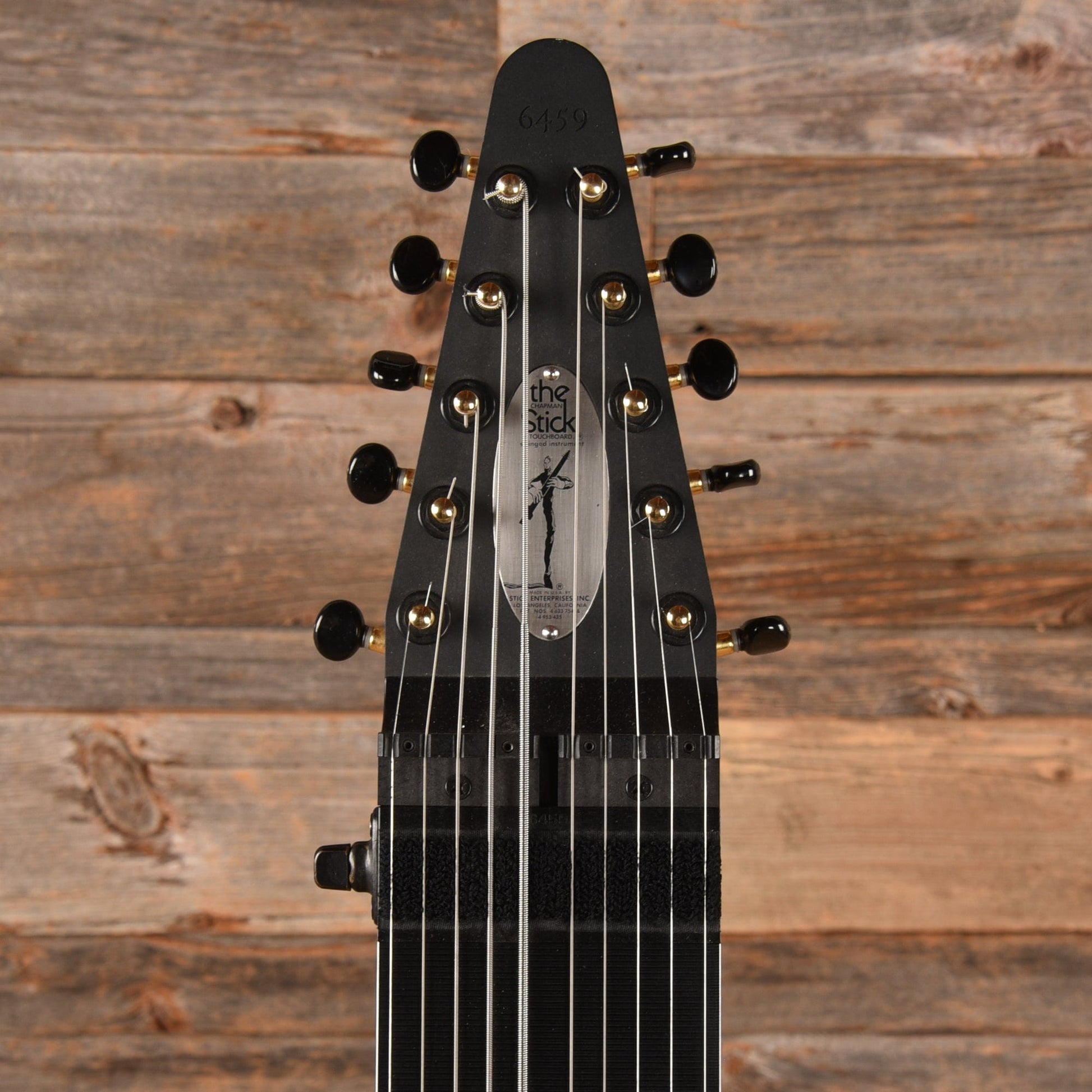 Chapman Stick Railboard 10-String Black – Chicago Music Exchange