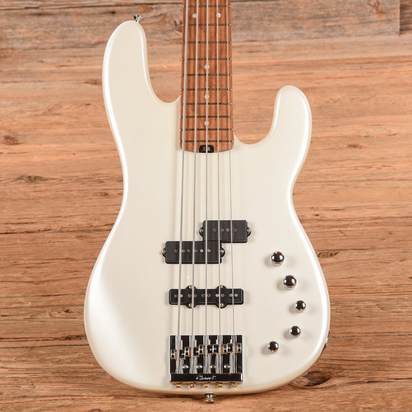 Charvel Pro Mod San Dimas 5-String Bass PJ Pearl White 2021 Bass Guitars / 5-String or More