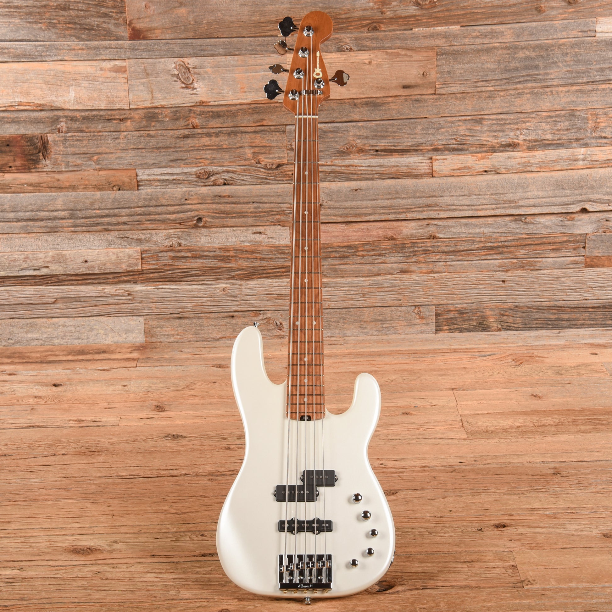Charvel Pro Mod San Dimas 5-String Bass PJ Pearl White 2021 Bass Guitars / 5-String or More