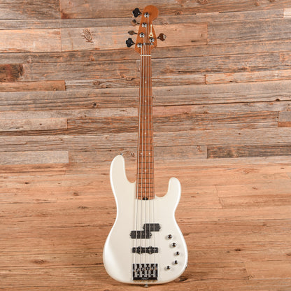 Charvel Pro Mod San Dimas 5-String Bass PJ Pearl White 2021 Bass Guitars / 5-String or More