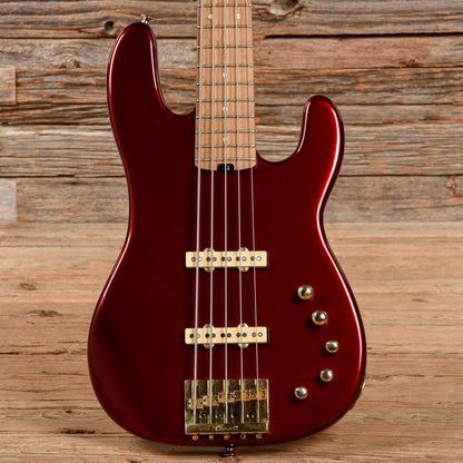 Charvel Pro-Mod San Dimas Bass JJ V Candy Apple Red 2021 Bass Guitars / 5-String or More