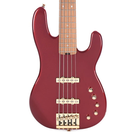 Charvel Pro-Mod San Dimas Bass JJ V Candy Apple Red Bass Guitars / 5-String or More