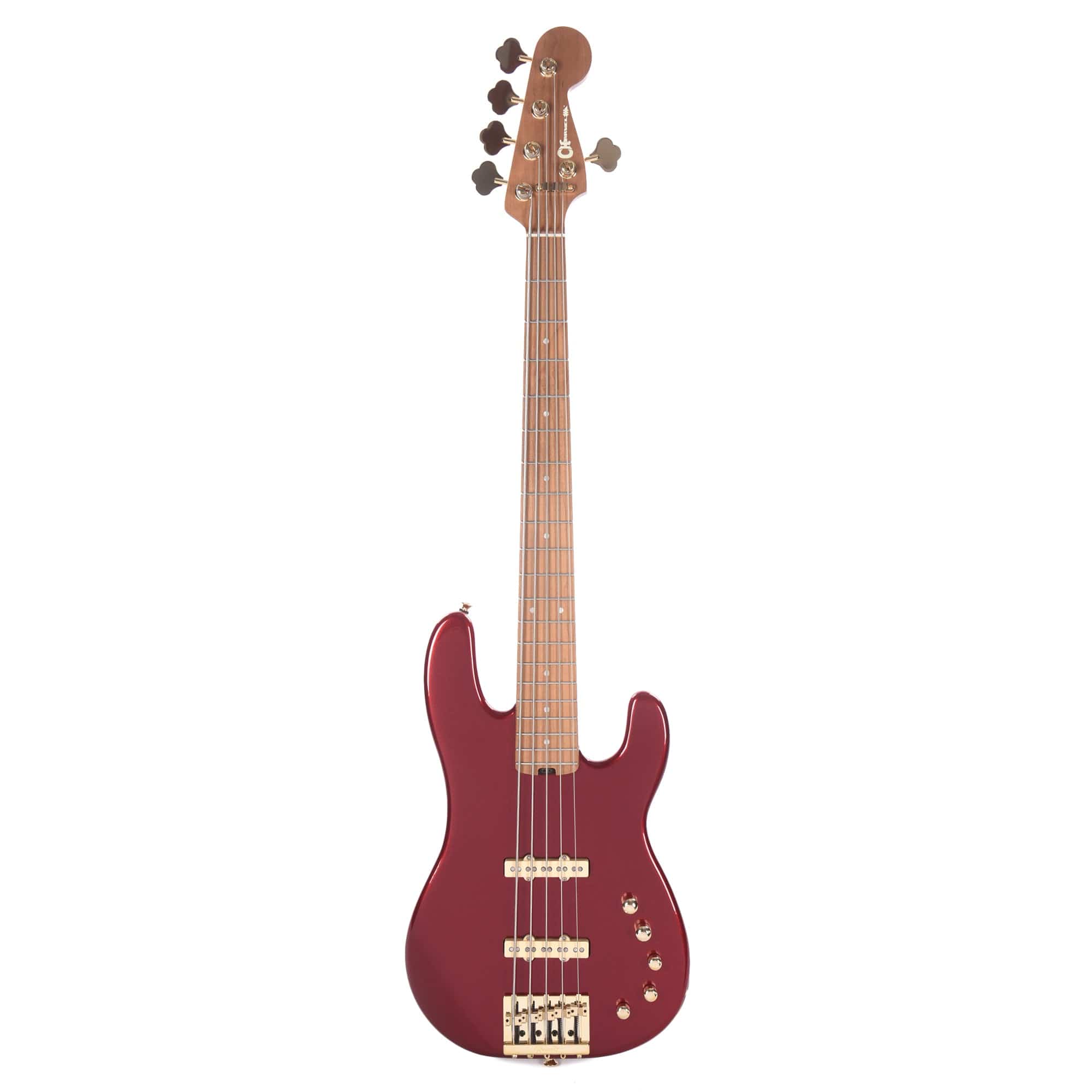 Charvel Pro-Mod San Dimas Bass JJ V Candy Apple Red Bass Guitars / 5-String or More