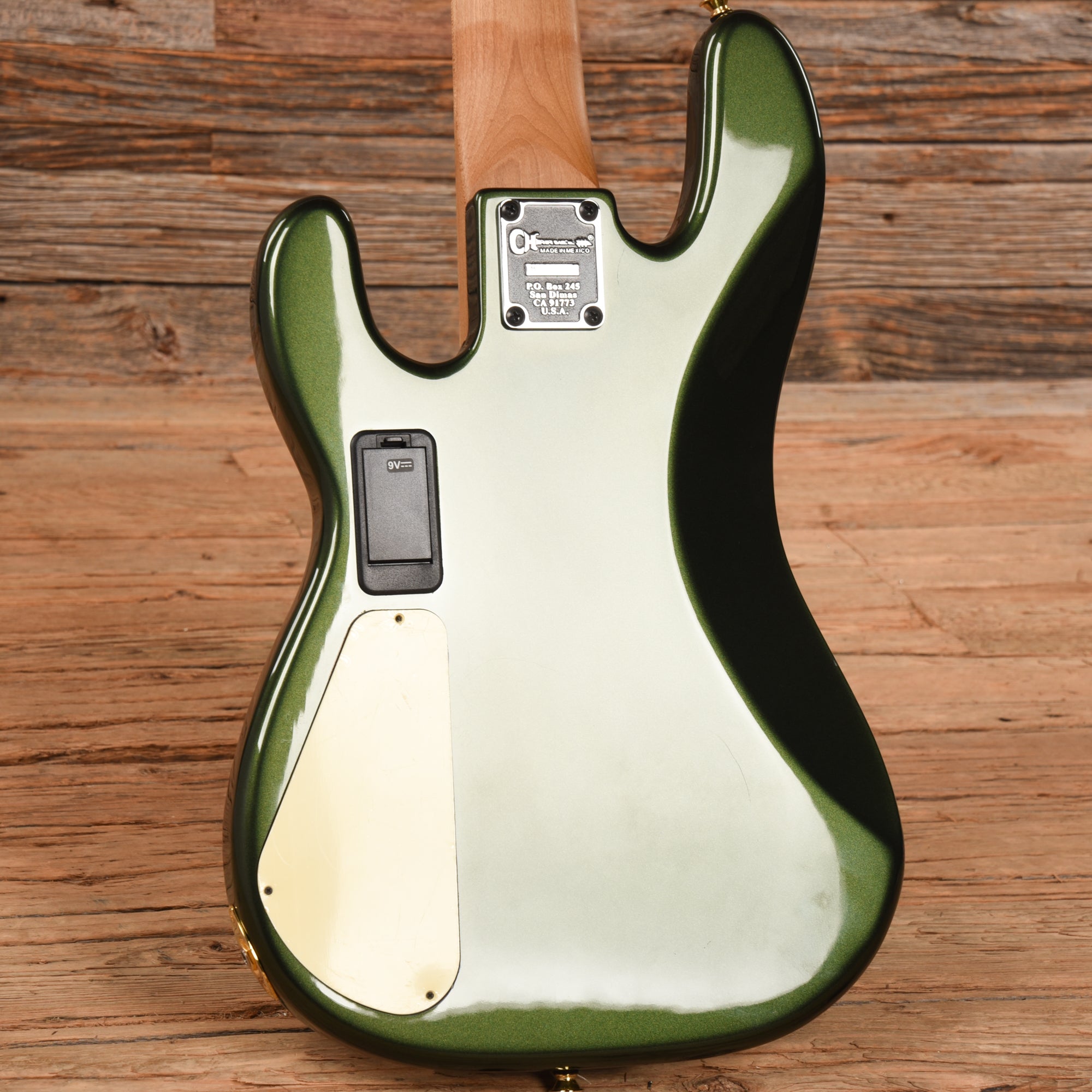 Charvel Pro Mod San Dimas Bass JJ V Lambo Green 2022 Bass Guitars / 5-String or More