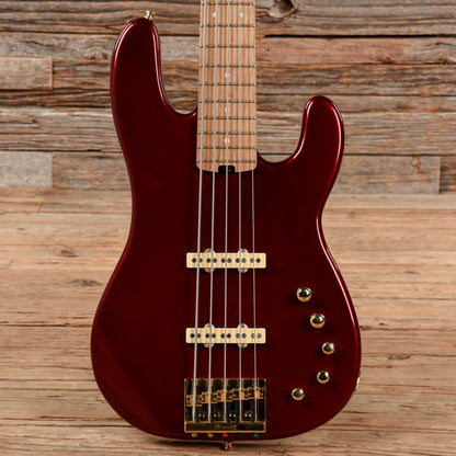 Charvel San DImas Pro Mod Bass JJ V Red 2021 Bass Guitars / 5-String or More