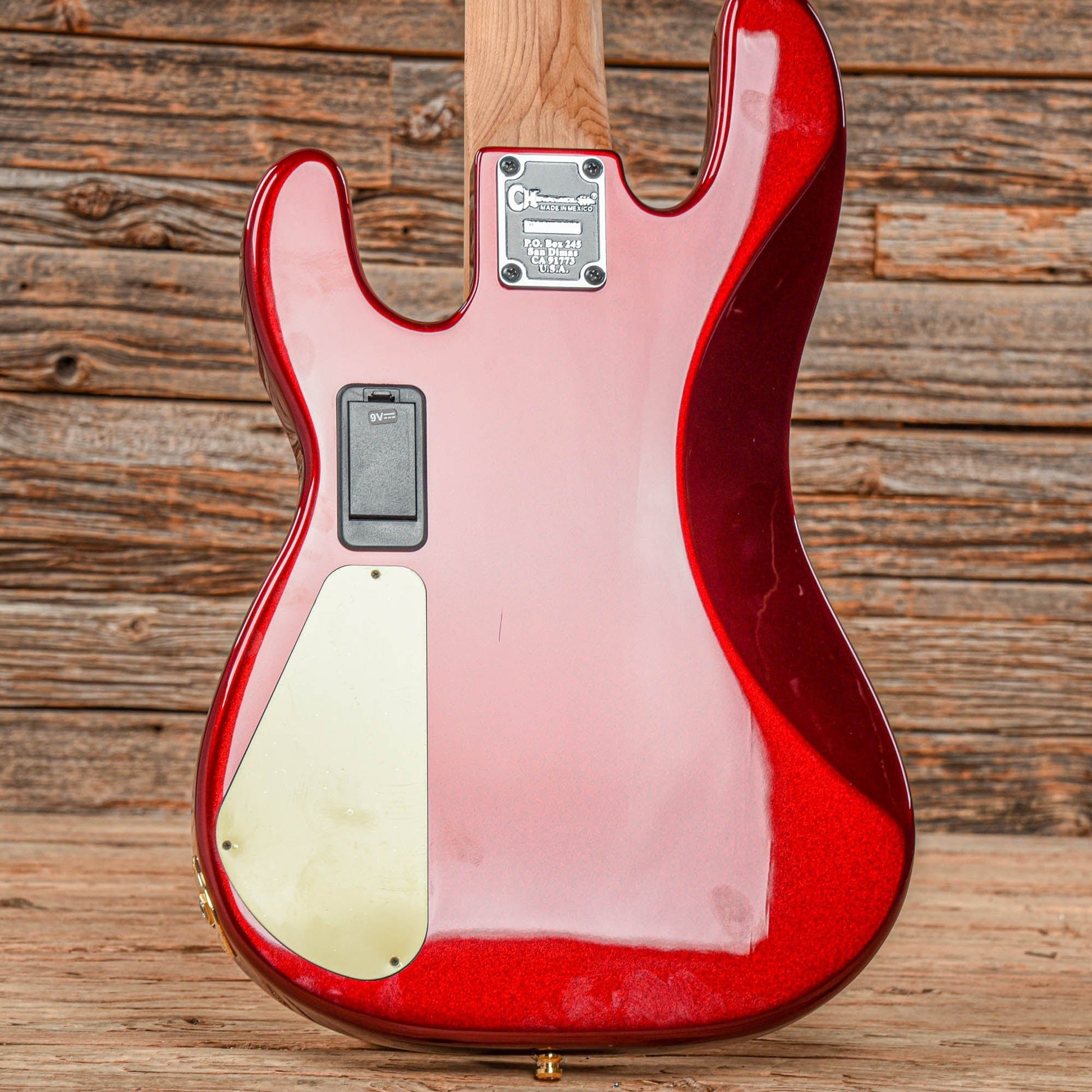 Charvel San DImas Pro Mod Bass JJ V Red 2021 Bass Guitars / 5-String or More