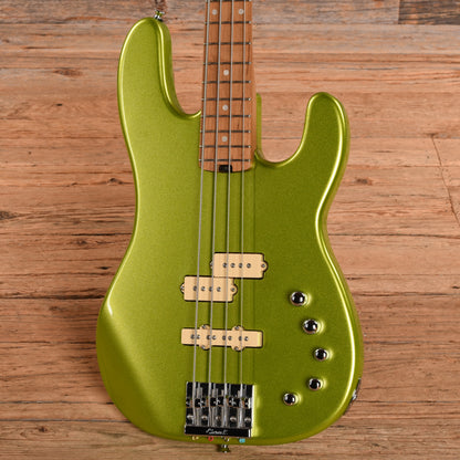 Charvel Pro Mod San Dimas Bass PJ IV Lime Green Metallic 2020 Bass Guitars