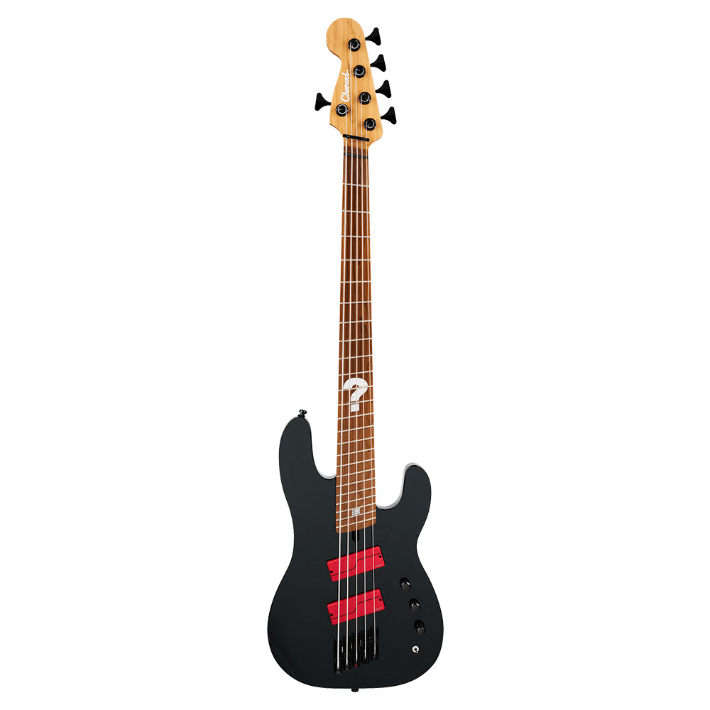 Charvel Pro-Mod Sleep Token iii Signature San Dimas Bass V Black Bass Guitars